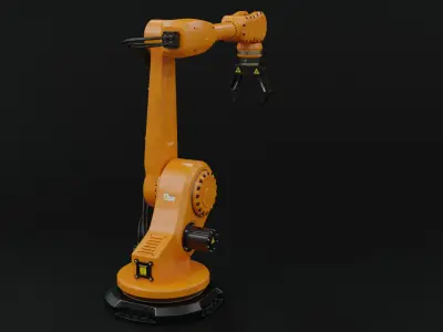  Industrial robot arm clean 