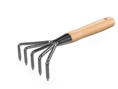 Gardening Tools 3D Pack  8 Clean Low Poly Models Low-poly 3D model