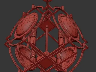 Lucia Pendant 3D model