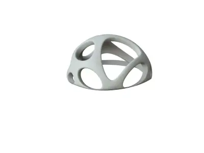 SciFi Cube Object No 47949 Low Poly Shape Low-poly 3D model