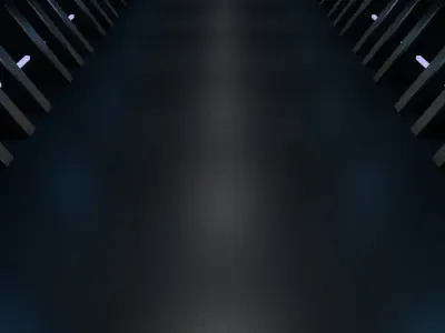 Sci Fi Interior Low-poly 3D model