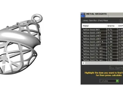 Half set 0024 3D print model