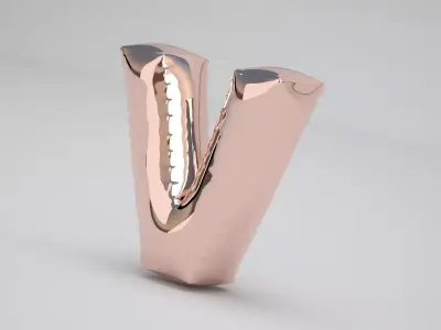 V Balloon Copper 3D model