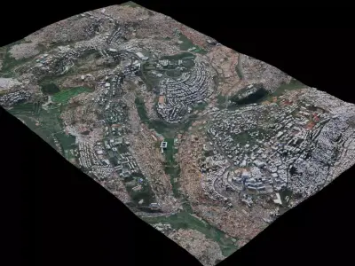 Kigali - Rwanda 3D model