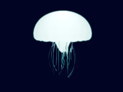 Indirect jellyfish lighting 3D model