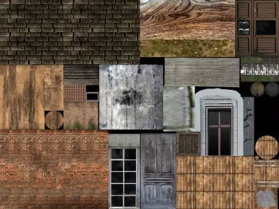Village House Free 3D model get