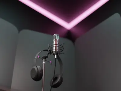 3D STUDIO SETUP 3D model