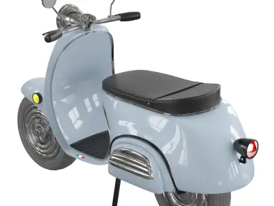 vespa motorcycle 3D model