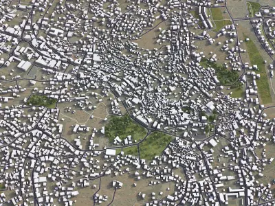 Hebron Low-poly 3D model