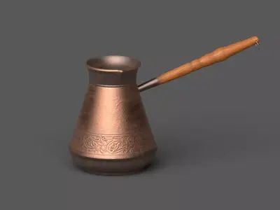 Cezve coffee 3D model