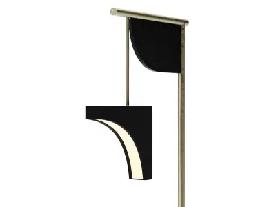 Greenapple Opposite Floor Lamp 3D model