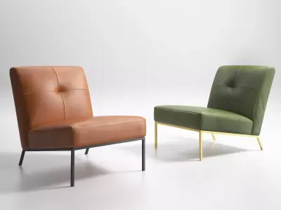 Nixon lounge chair 3D model
