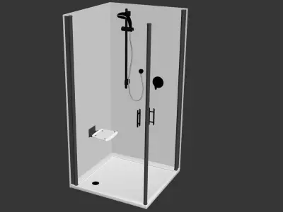 Ravak Elegance ESKR2 3D model