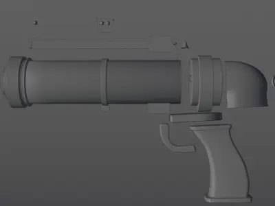 Jinx  Weapon from arcane print model  3D print model