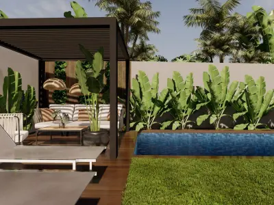 Sketchup exterior Design 3D model
