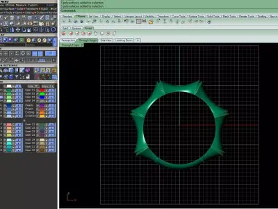 Simple and attractive ring 3D print model