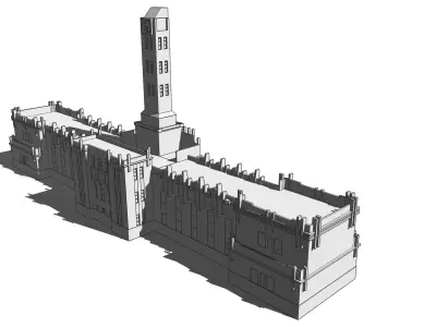 Kit Architect Francisco Salamone Argentina Low-poly 3D model