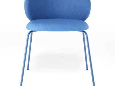 Modern Ikea Chair Set  Low-poly 3D model