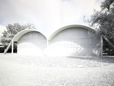 biblio UCV 3D model