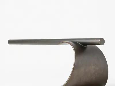 Modern Minimalist Bench Model Pack Low-poly 3D model