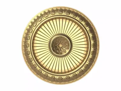 decorative pattern ready for 3D printing 3D model