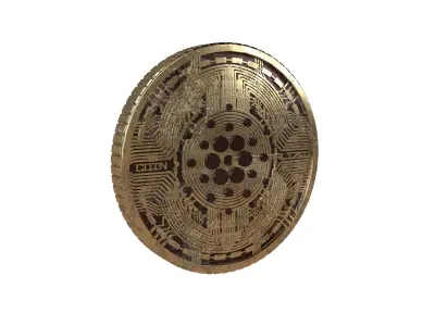 Cardano Coin v6 004 3D model