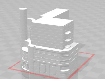 Hotel Plaza   3D print model