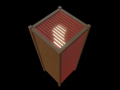 Architectural Lighting Box 014 3D model