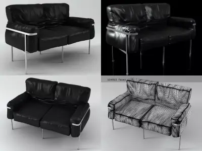 Grifo Sofa 3D model