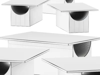 Sancal VESTIGE Coffee Table 3D model