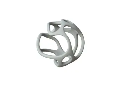 SciFi Cube Object No 38579 Low Poly Shape Texture