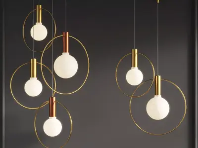 Aura radial cluster Ladies and gentlemenstudio 3D model