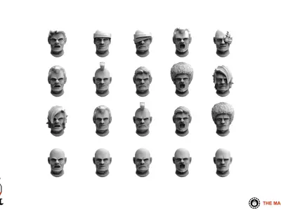 Penal Guard - Infantry Builder 3D print model