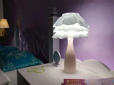 Modern Lamps Collection 3D model