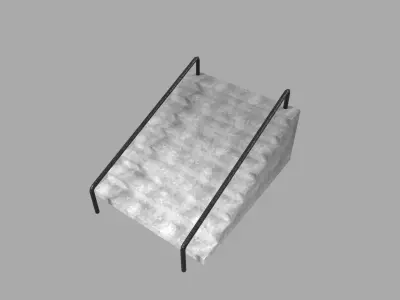 Skate Park Modular Urban Sports Environment Pack 3D model