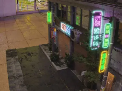 Japanese House 3D model