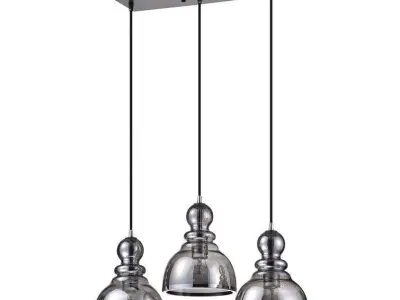 Kaci Light Cluster Dome Pendant 3D model