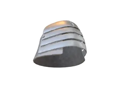 War Helmet V1 002 Low-poly 3D model