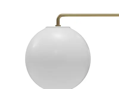 MENU Chambers Chandelier 96 with TR Bulb 3D model