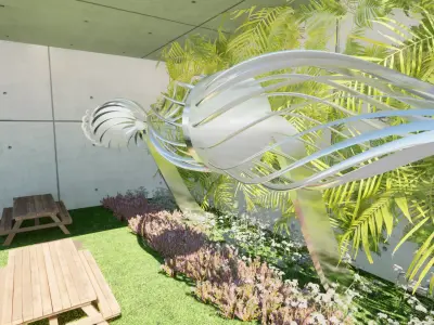 Garden Sculpture Free 3D print model buy