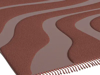 Alfombra Keely Hilo 3D model