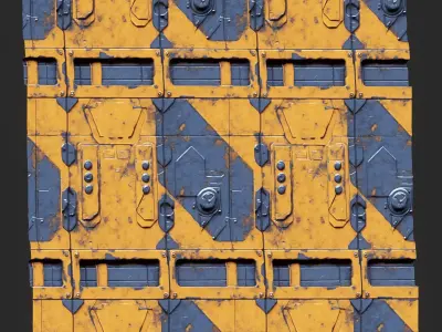 Sci-FI Seamless Texture  Texture 5