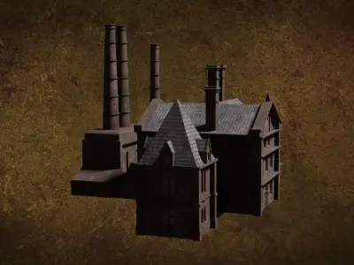 Build - Castle Walls Series Cinder Bastion N1 3D model