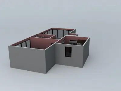 Modern Apartment Free 3D model purchase