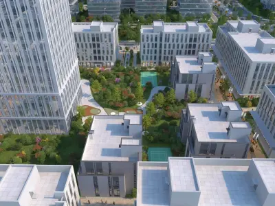 Architectural animation shots 3D model