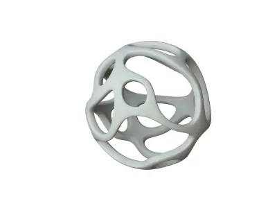 SciFi Cube Object No 26534 Low Poly Shape Texture