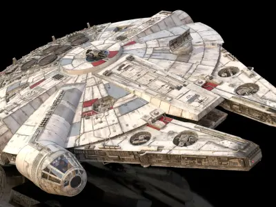  Millennium Falcon Spacecraft 
