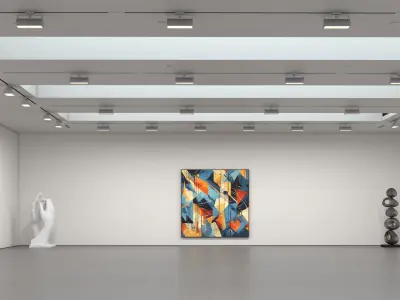  Modern Art Gallery Interior 