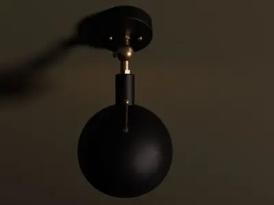 Wall Lamp PBR Free 3D model