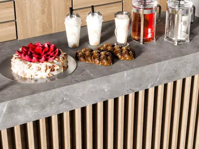 CAFE BAR NO21 A 3D model